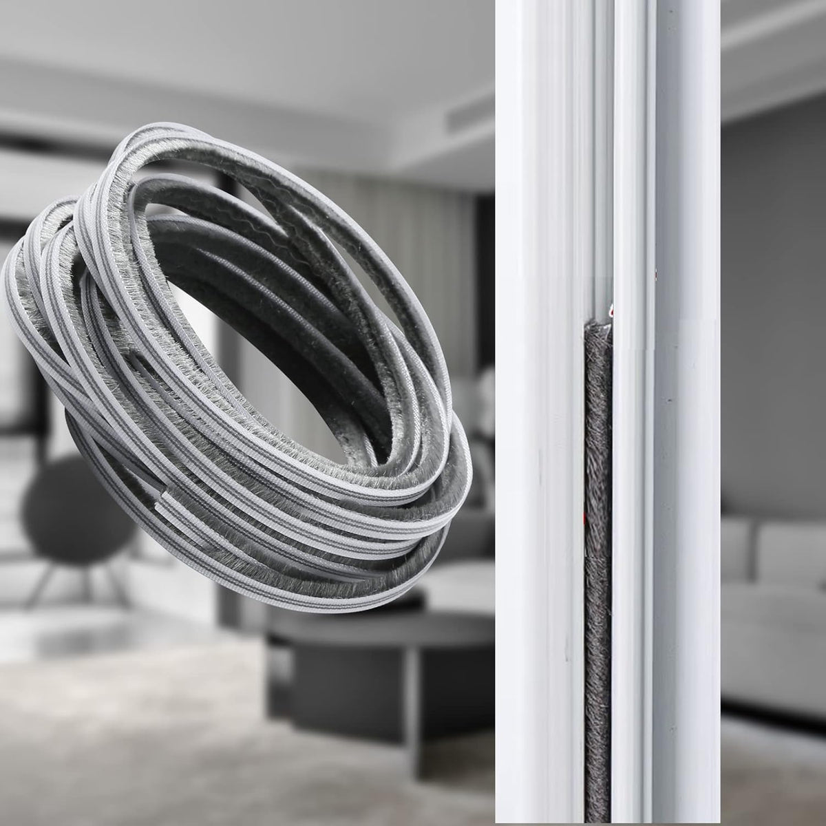 hokmly Tira de Sellado para Puerta de Pelar el Clima - 5m (16ft) Ti...