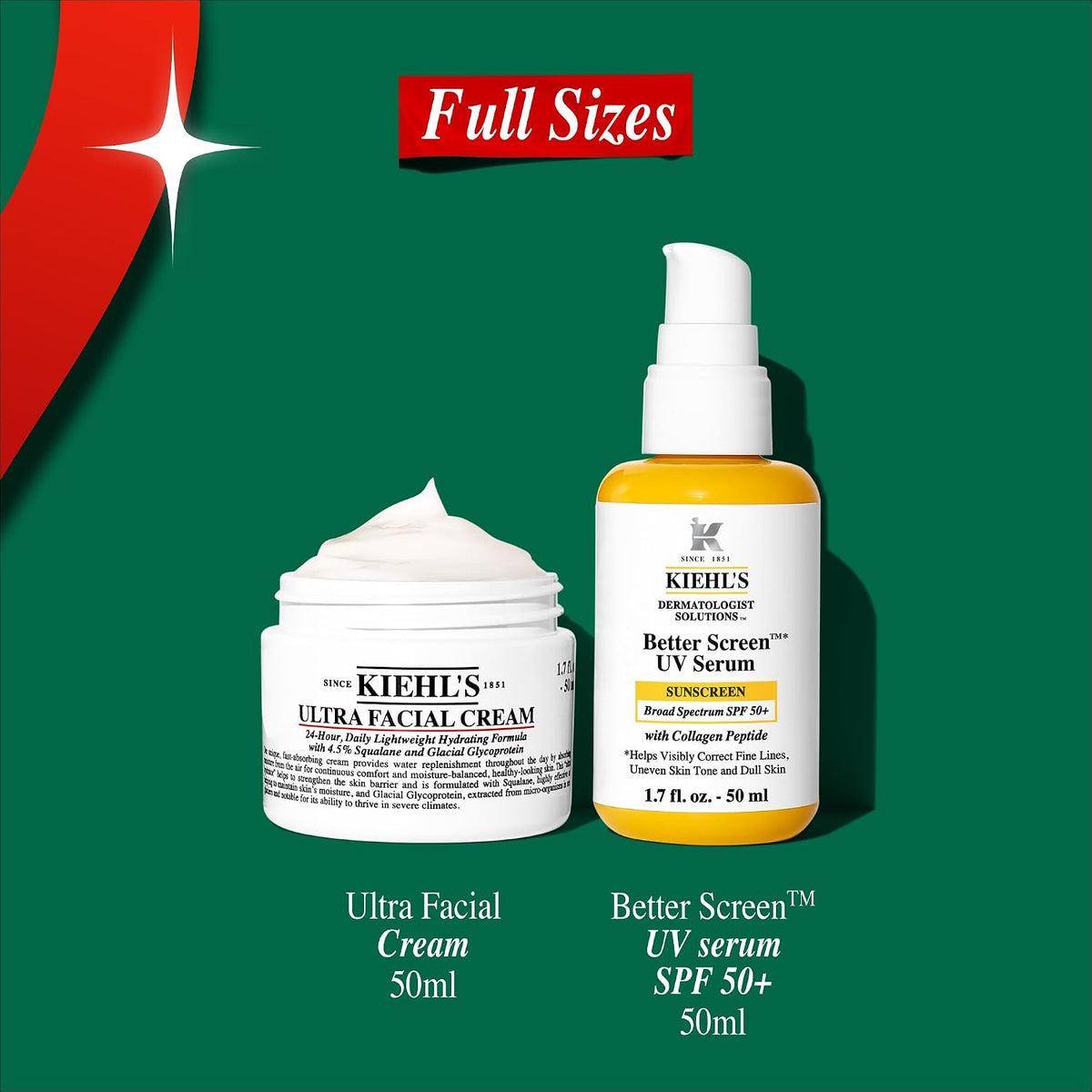 Kiehl's Crema Facial Ultra, con 4.5% de escualano para fortalec...