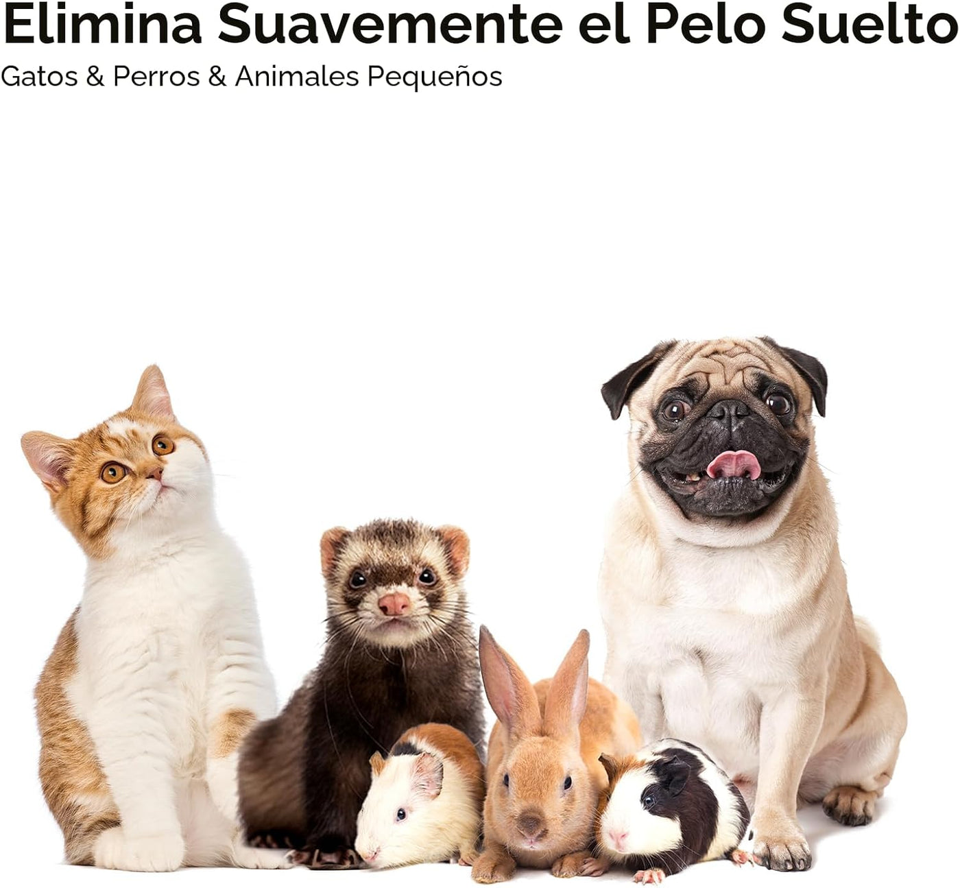 Aumuca Cepillo para Perros - Pelo Suelto