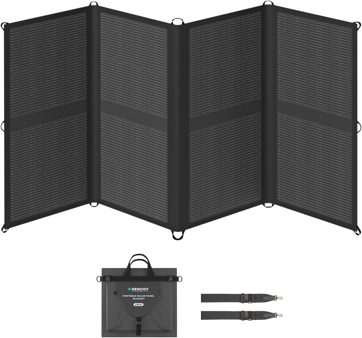 Renogy el panel solar portátil 200W para las centrales eléctricas |...