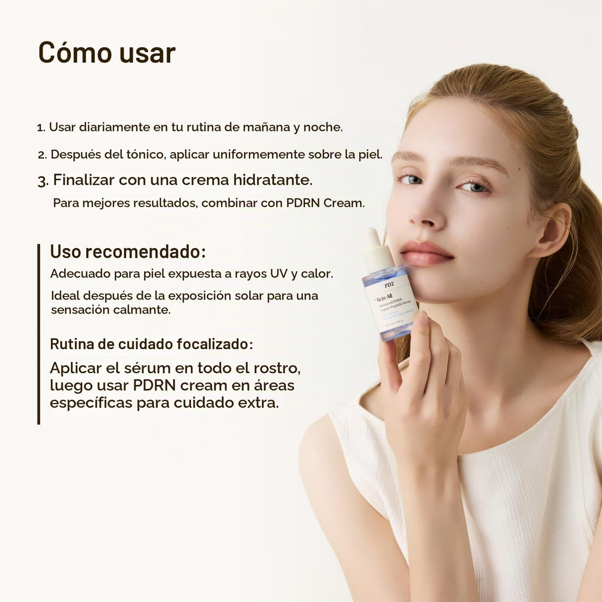 Dr.Reju-All Advanced PDRN - Suero peptídico de cobre de 1.01 onzas...
