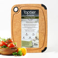 Tabla de cortar de fibra de madera Toptier para cocina - Antidesliz...
