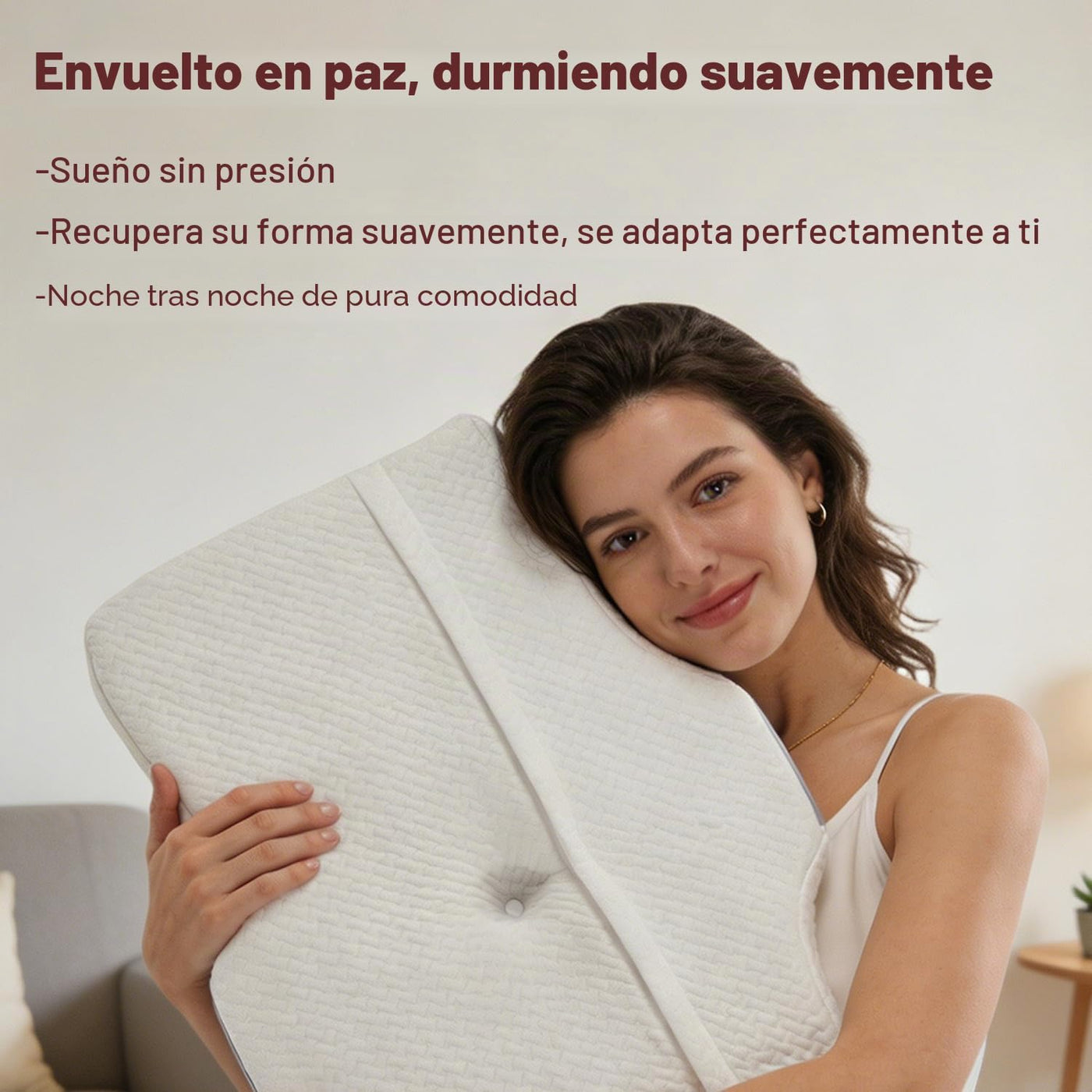 Ergo - Almohada cervical para el cuello, almohada ergonómica para a...