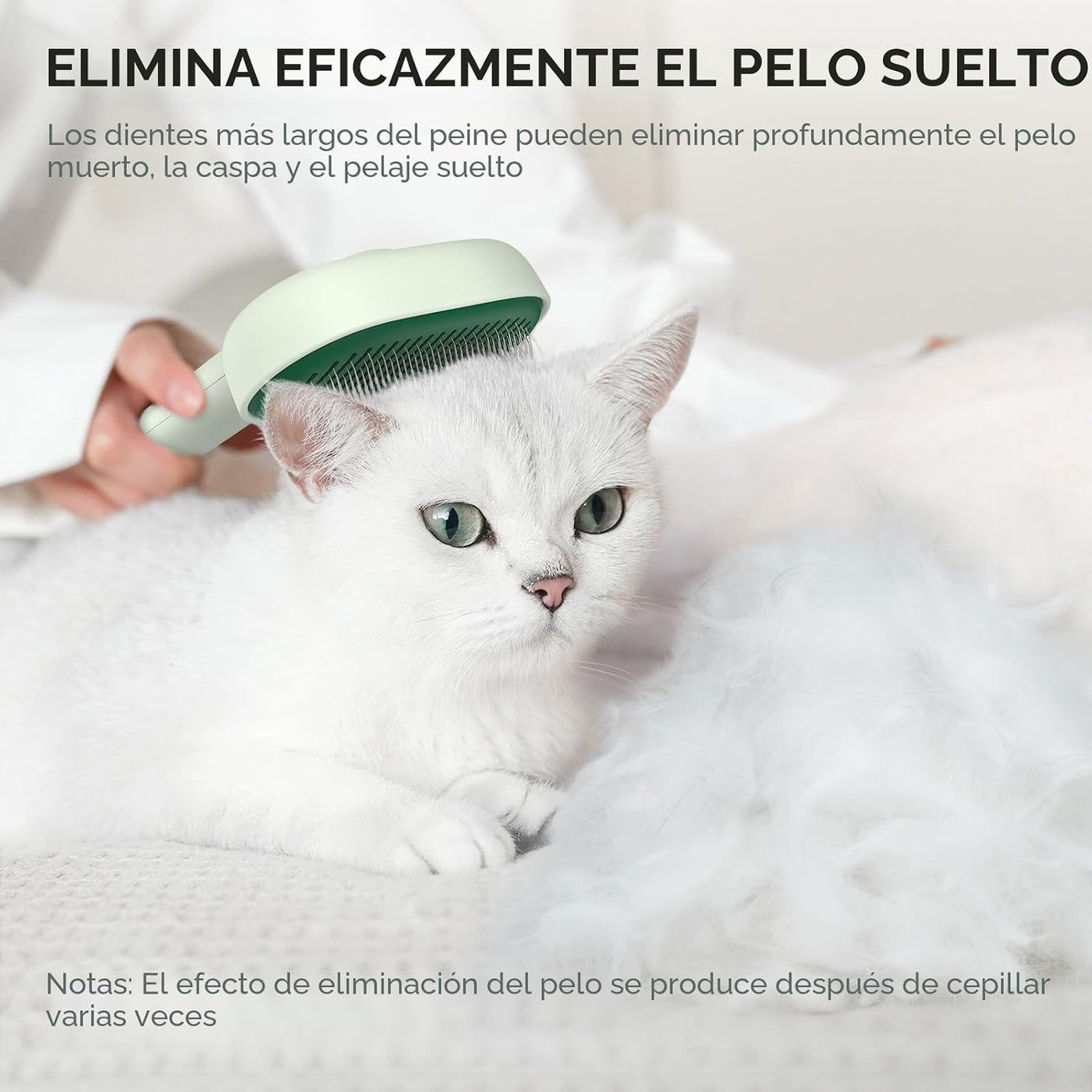 Aumuca Cepillo para Gatos - Pelo Largo/Corto
