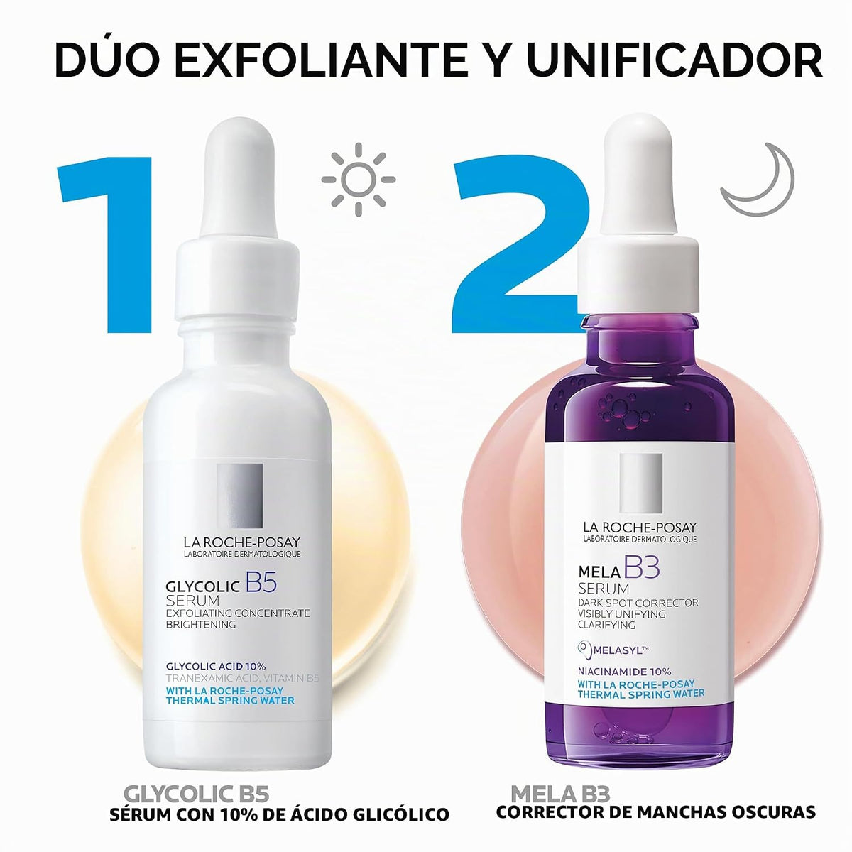 La Roche-Posay Mela B3 Serum, corrector de manchas oscuras con mela...