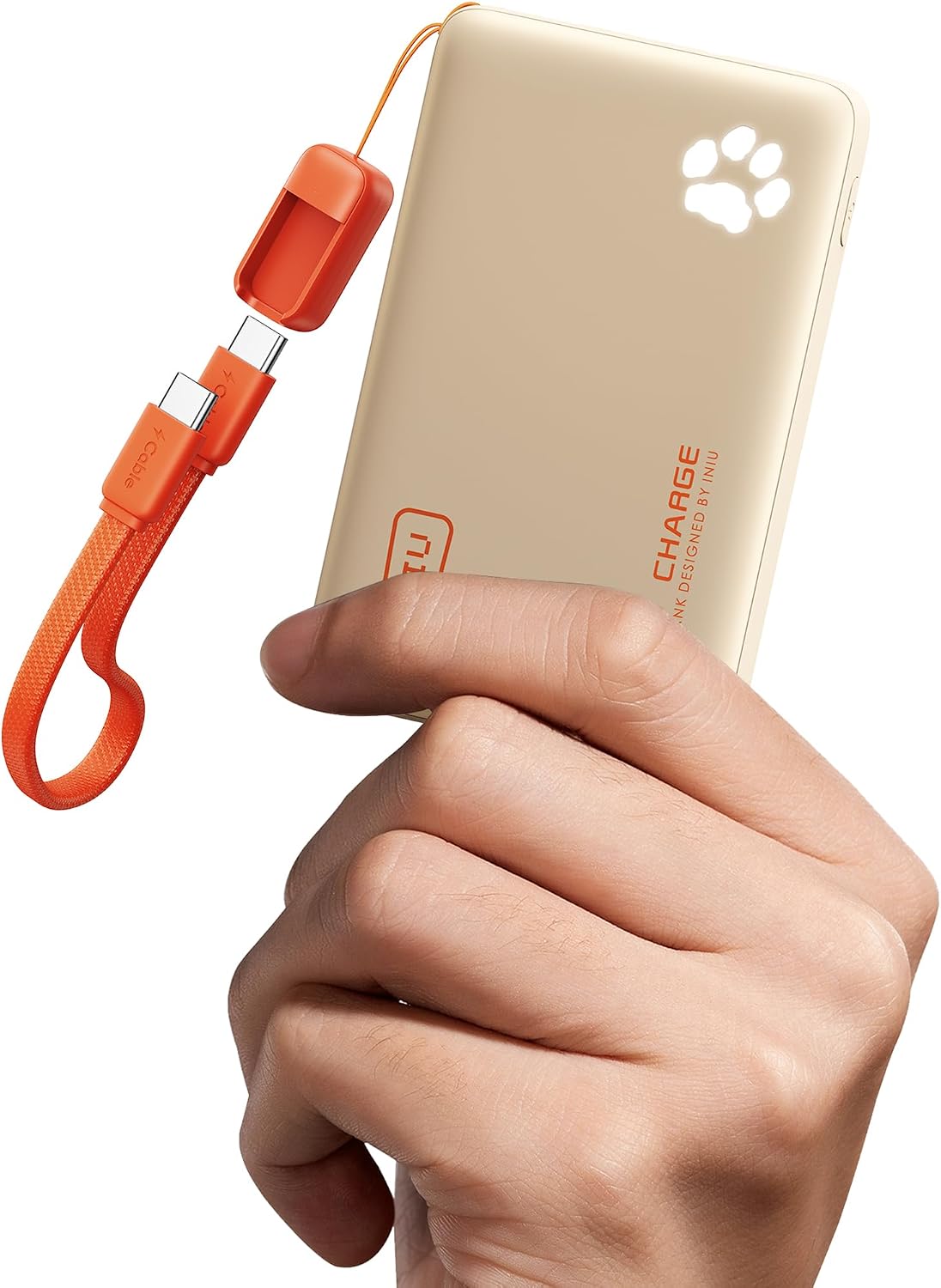 INIU 10000mAh 45W cargador portátil de carga rápida, banco de energ...