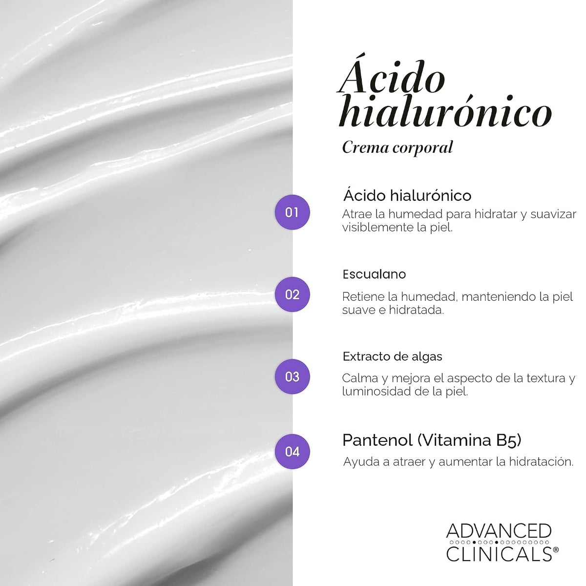 Advanced Clinicals - Juego de cuidado de la piel, crema facial y co...