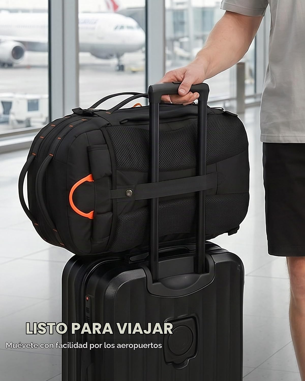 Tolaccea Mochila de viaje para laptop, mochila de mano para hombres...