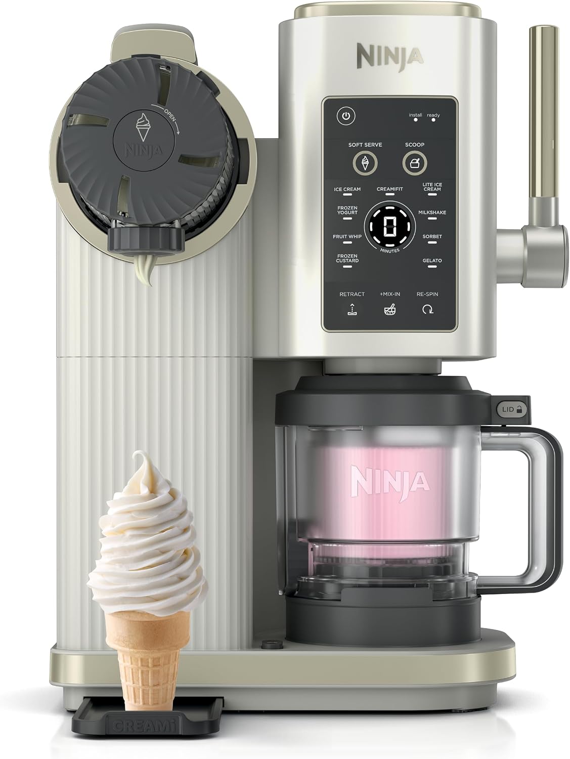 Máquina para hacer hielo Ninja Creami Scoop & Swirl Exclusivo de Am...