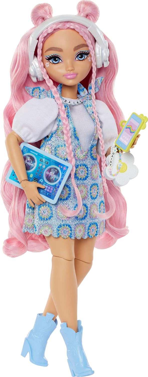 Muñeca Barbie Dream Besties Daisy Jean y accesorios | Muñeca de mod...