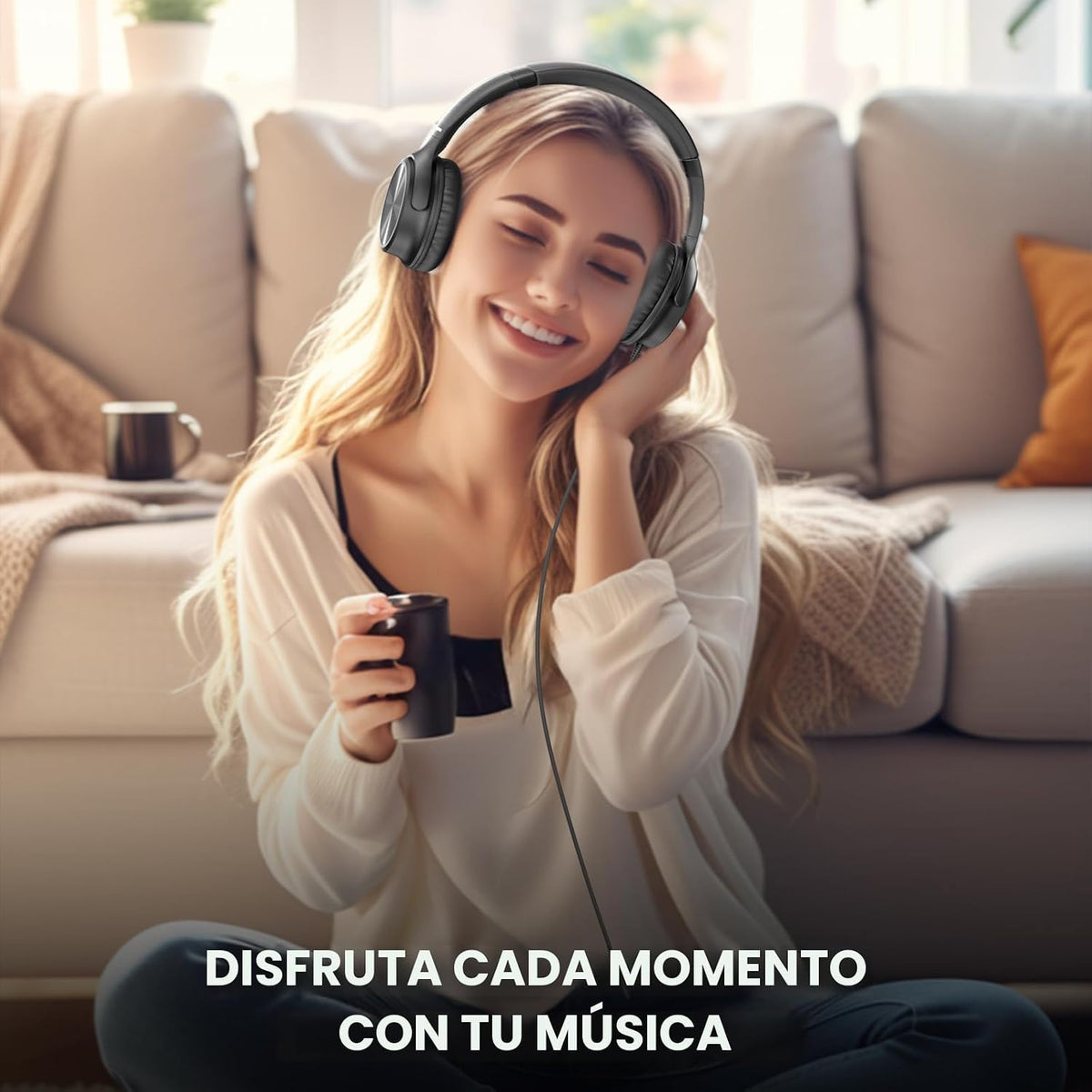 Cowyawn Auriculares USB C con cable, auriculares USB C con cable co...