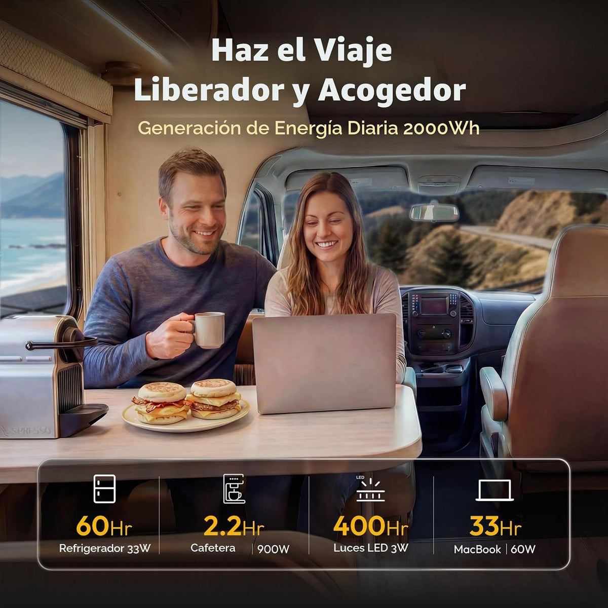 Panel solar bifacial JJN de 400 W, 2 módulos de 200 W, 23% de alta...