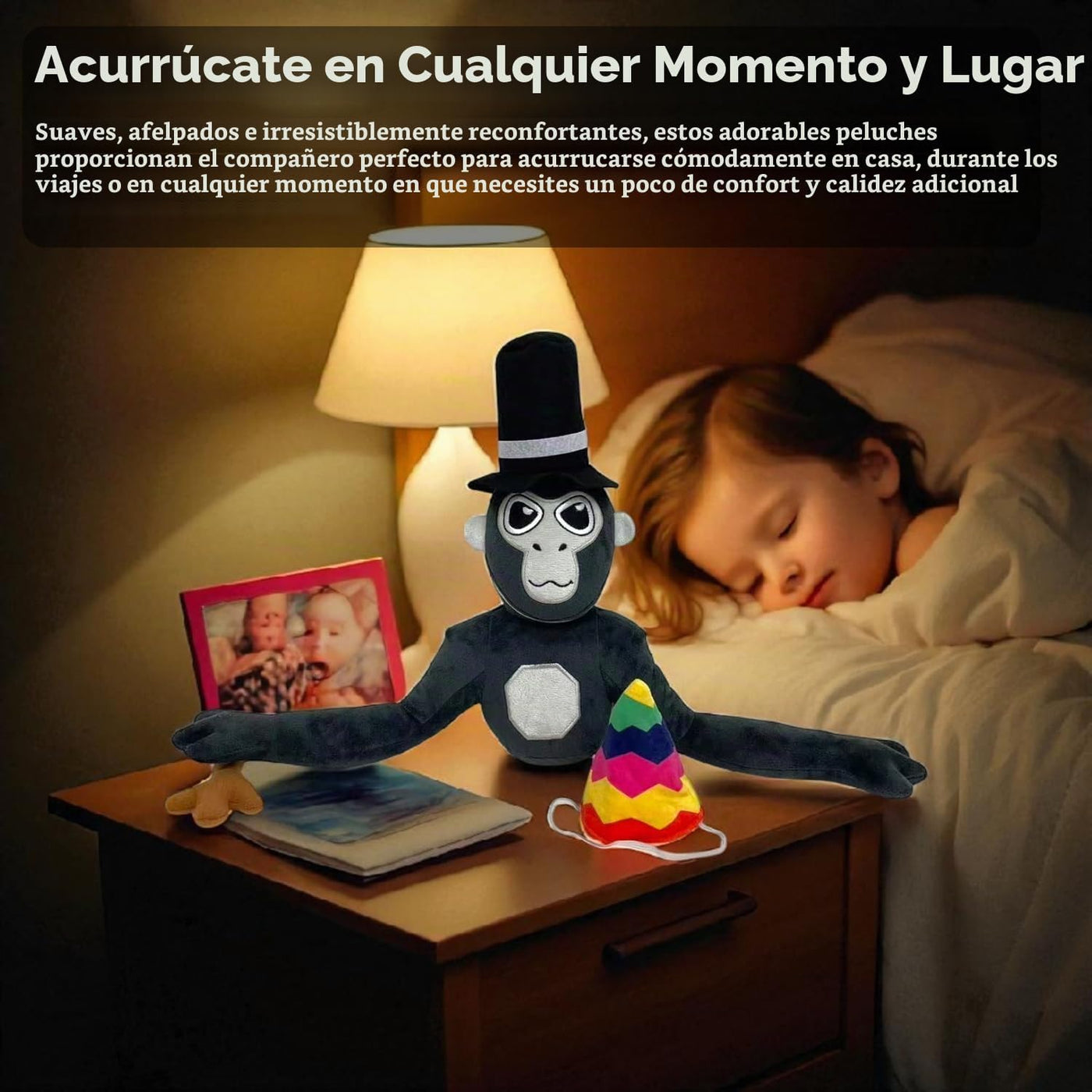 HappyToy Kid Juguetes de peluche \u2013 Juego de 4 animales de pelu...