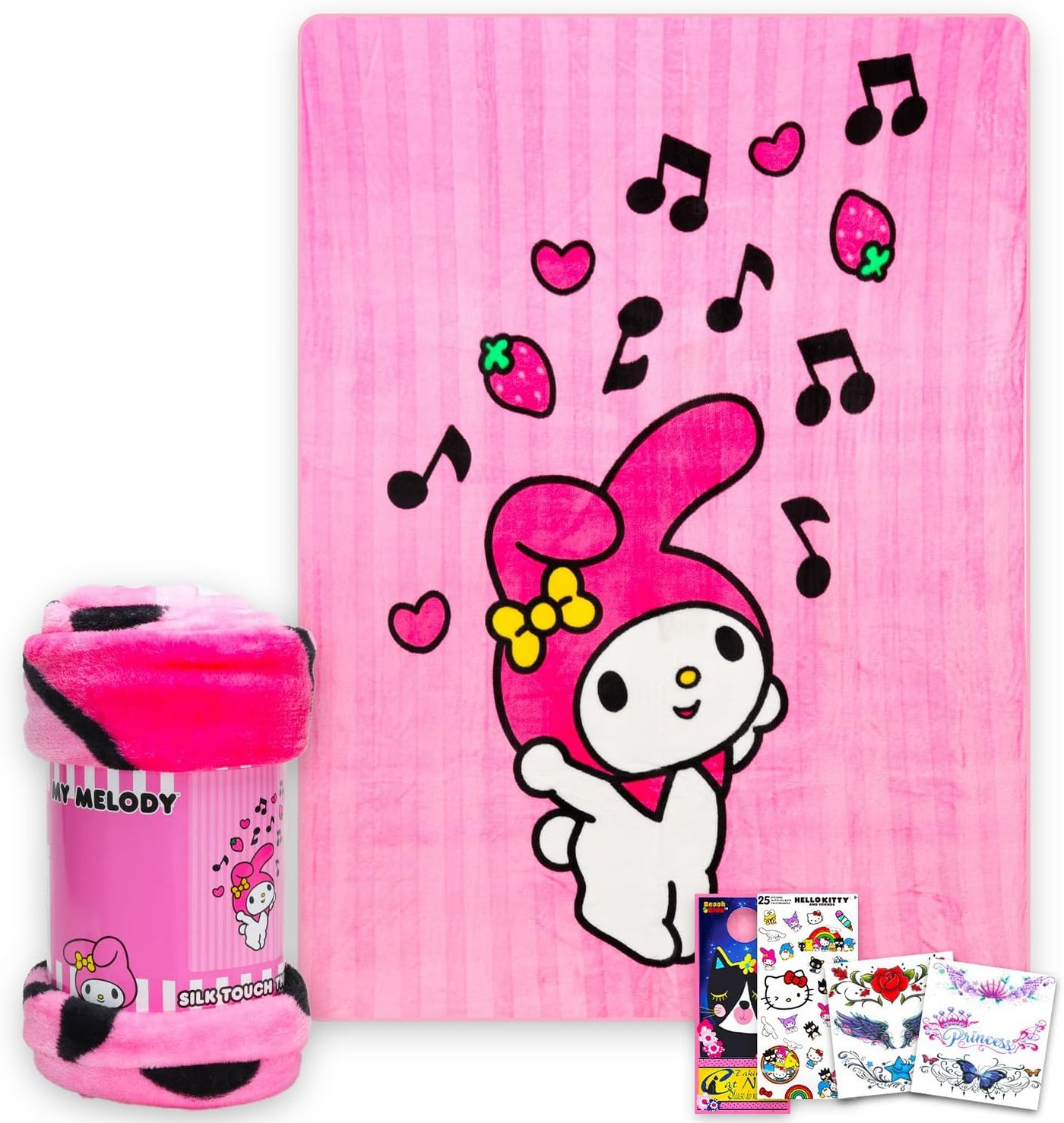 My Melody - Paquete de manta Sanrio para niños y adolescentes, calc...