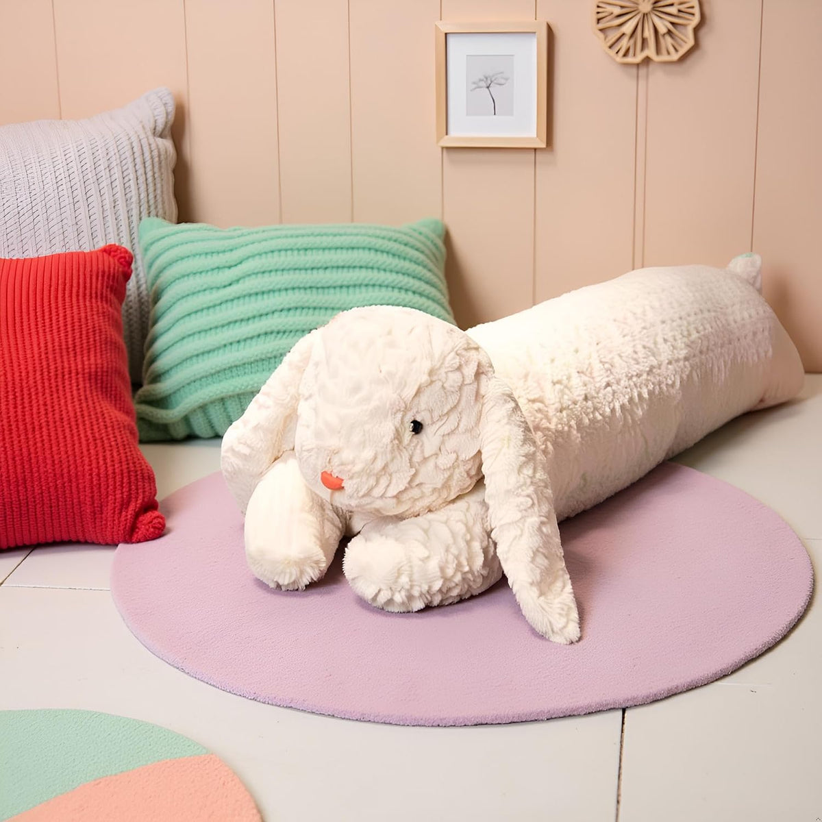 Ryttir Peluche de Conejo Grande de 40 Pulgadas 15% Más Gordito, Ani...