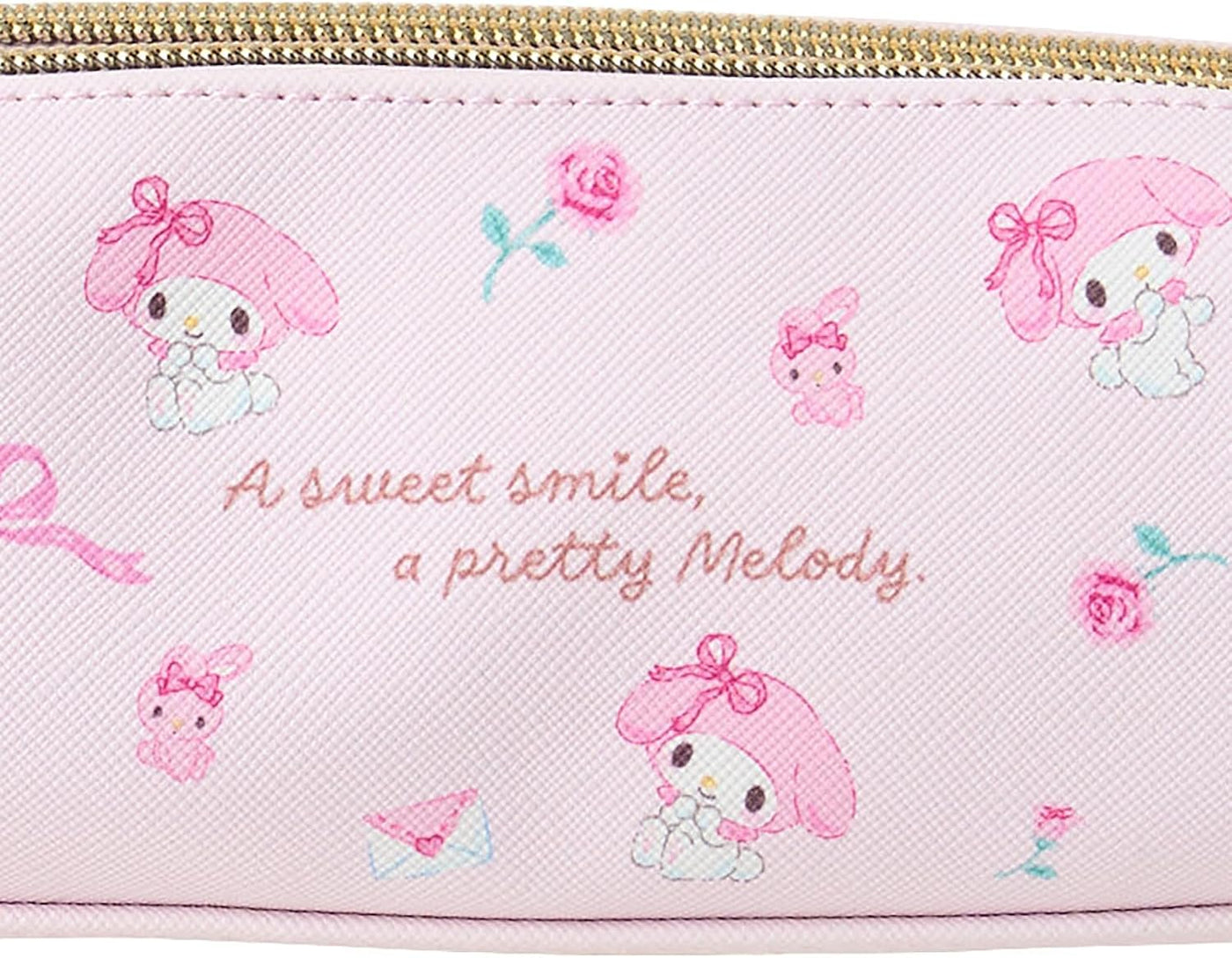 Sanrio My Melody 534595 - Estuche para bolígrafo con doble cremallera