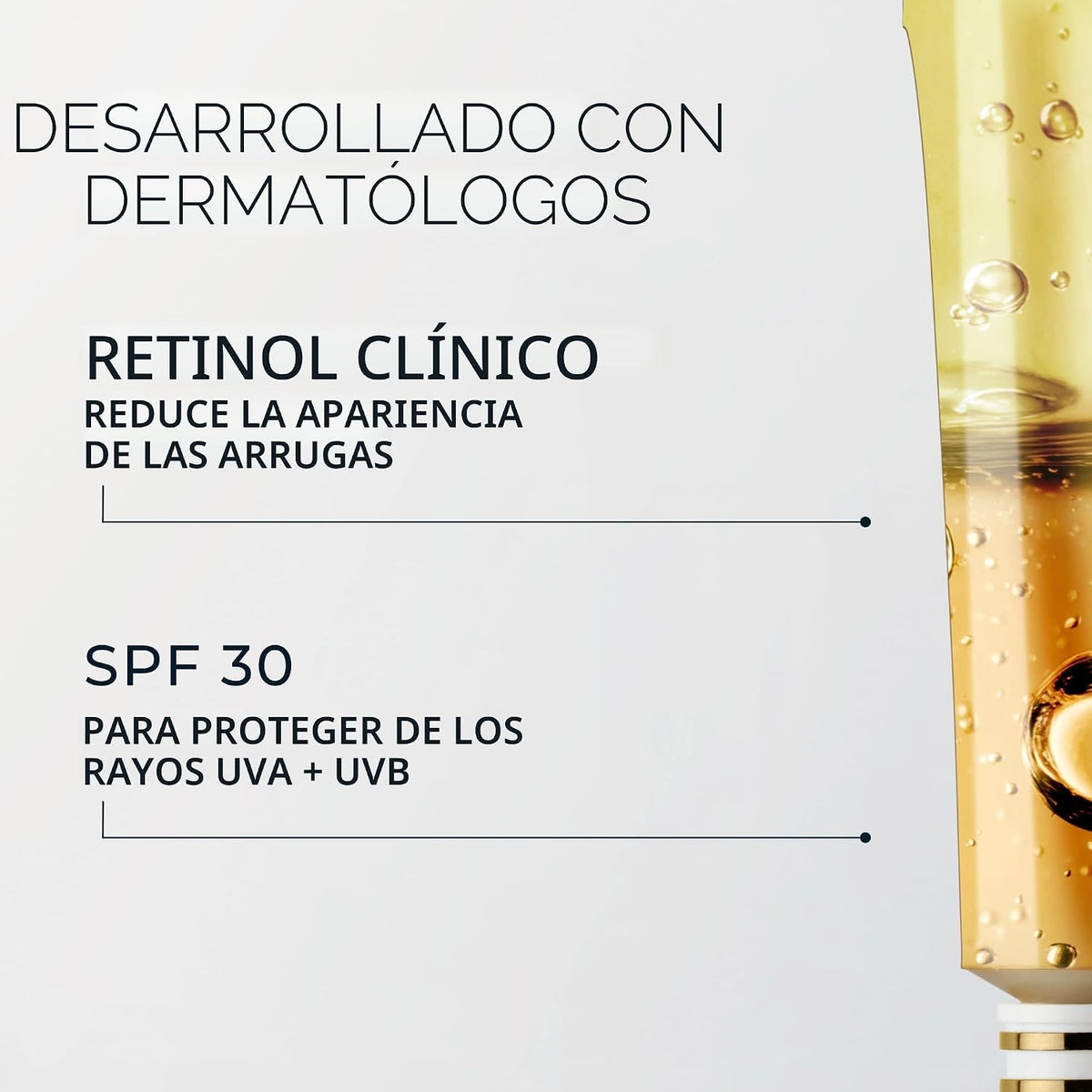 RoC Retinol Correxion Crema hidratante facial diaria para arrugas p...