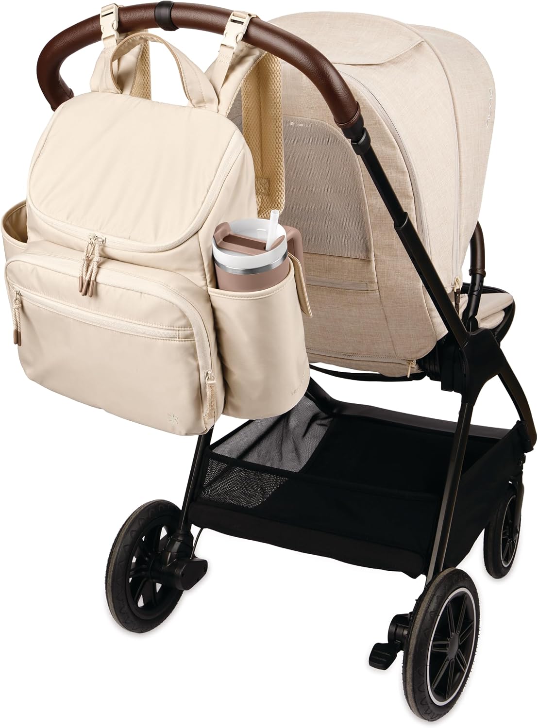 Skip Hop - Mochila para pañales con cambiador portátil, soporte aju...