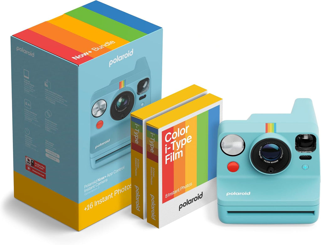 Polaroid Now+ - Cámara instantánea tipo I de 3ª generación + paquet...