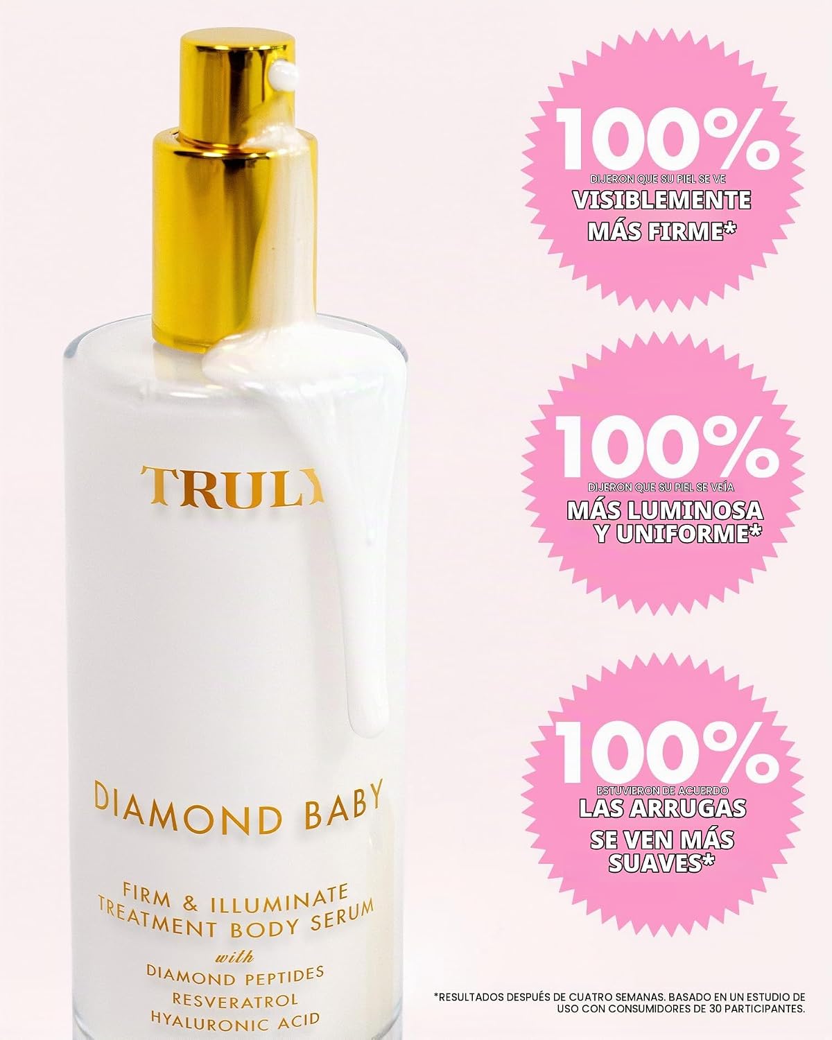 Truly Beauty Diamond Baby Tratamiento Firme e Iluminador - Suero co...
