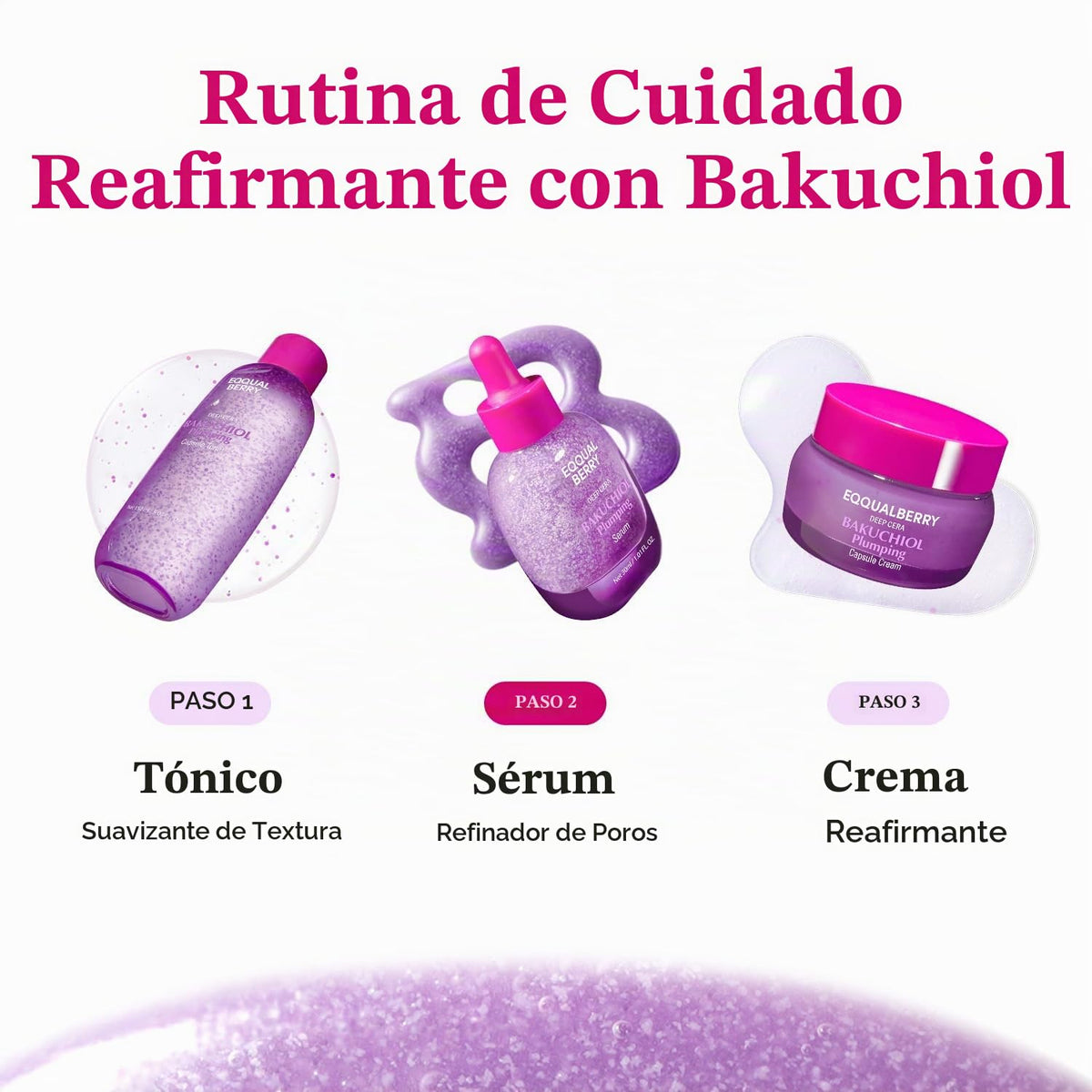 EQQUALBERRY Bakuchiol - Suero rellenador | Alternativa de retinol B...