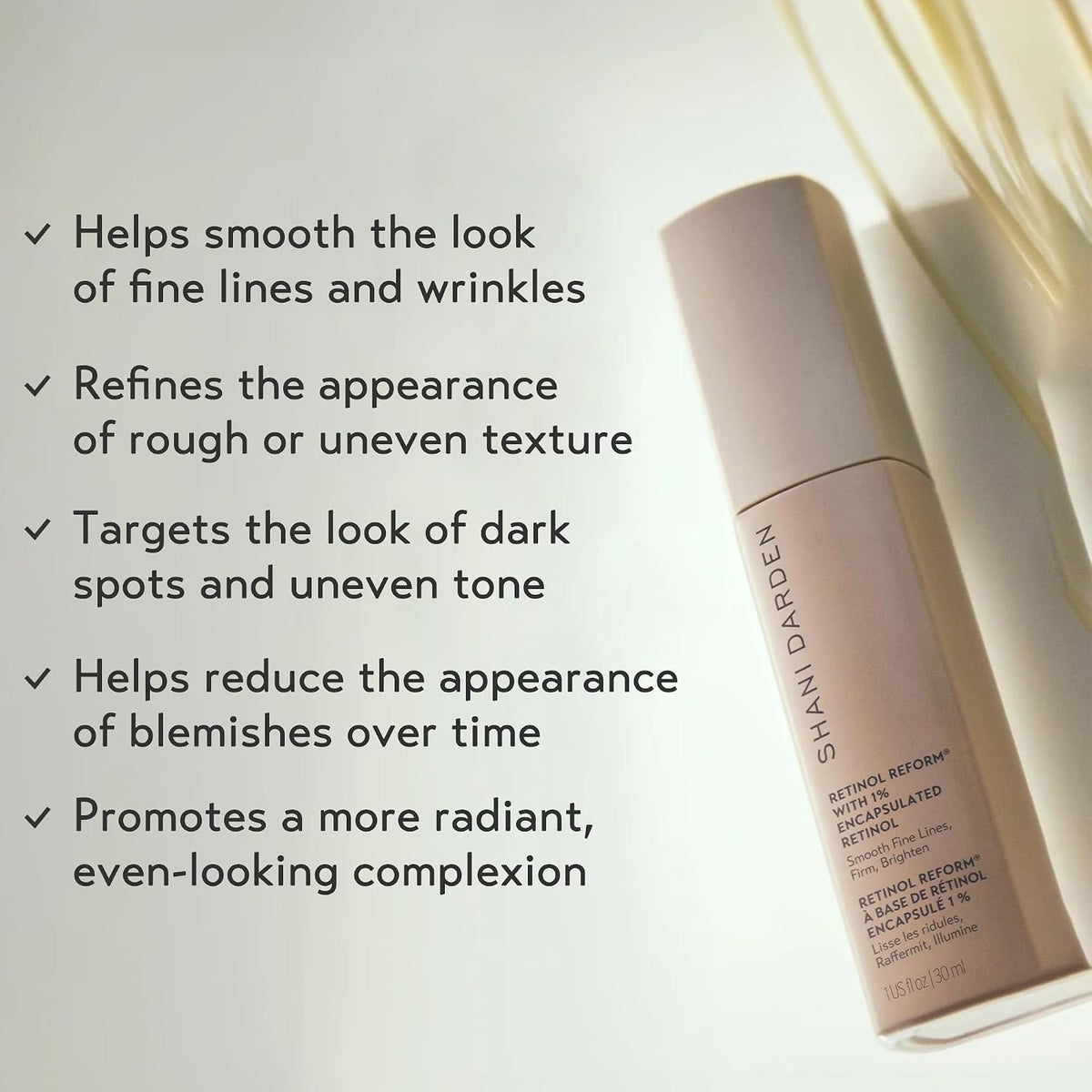 Shani Darden Skincare Retinol Reform con suero de retinol encapsula...