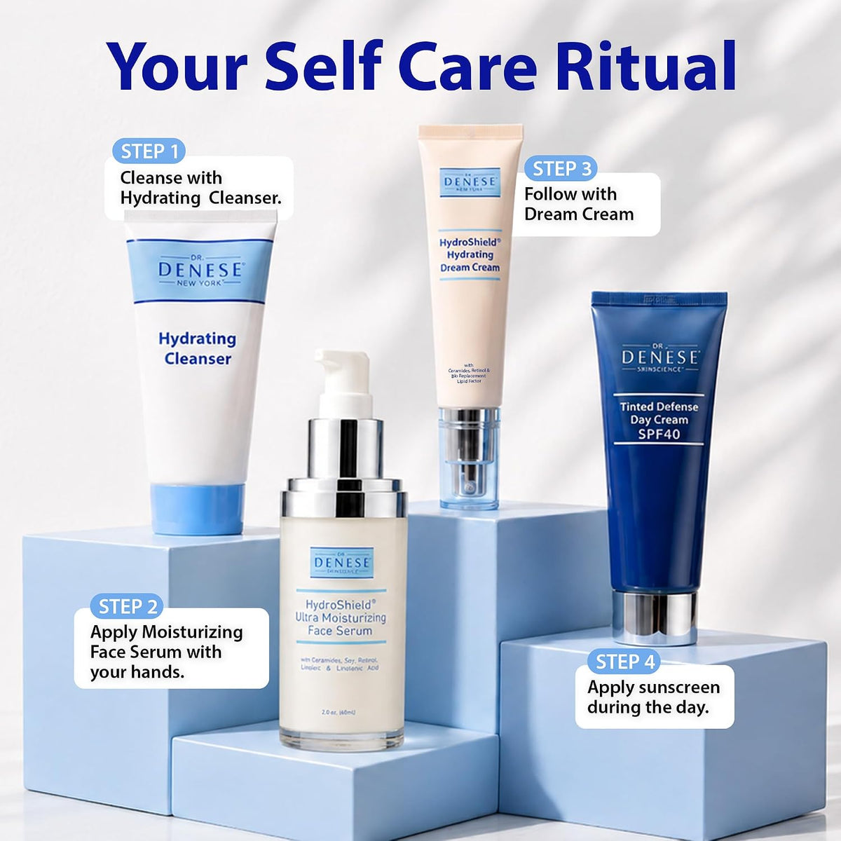 Dr. Denese SkinScience HydroShield - Suero de retinol para rostro 2...
