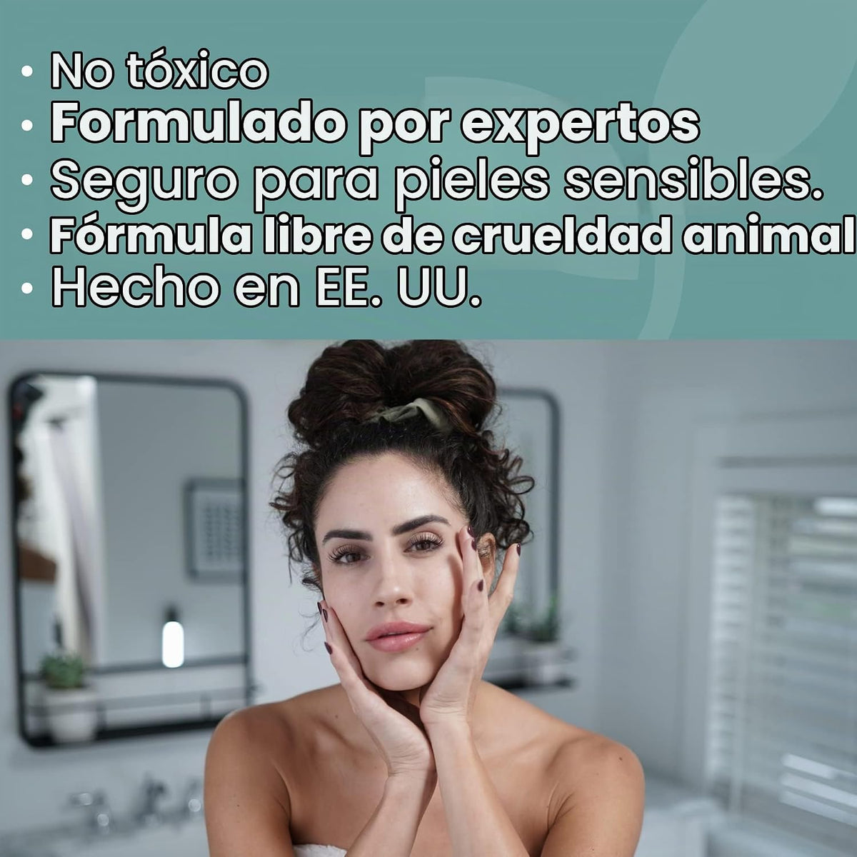 Eva Naturals - Suero facial de ácido hialurónico, antienvejecimient...