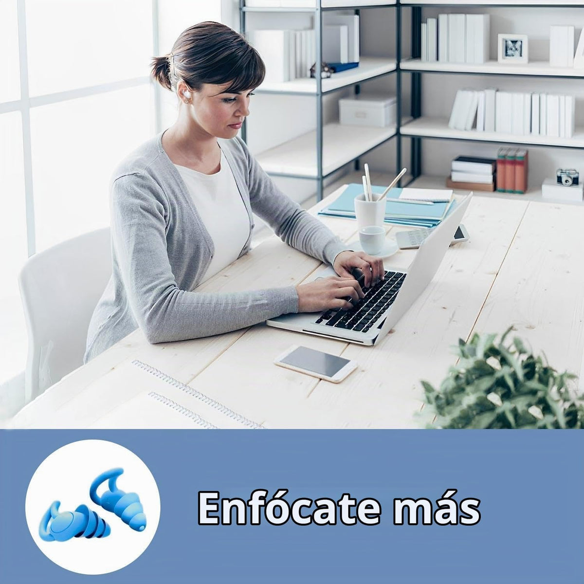 NRR - Tapones para los oídos con reducción de ruido, 40 dB, ultra c...
