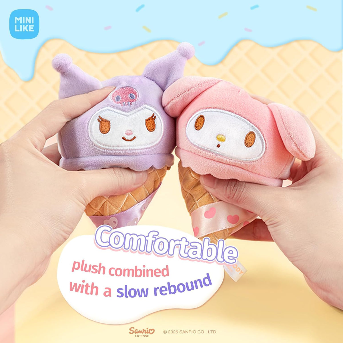 MINI LIKE Sanrio Caja ciega Hello Kitty Kuromi My Melody Cinnamorol...