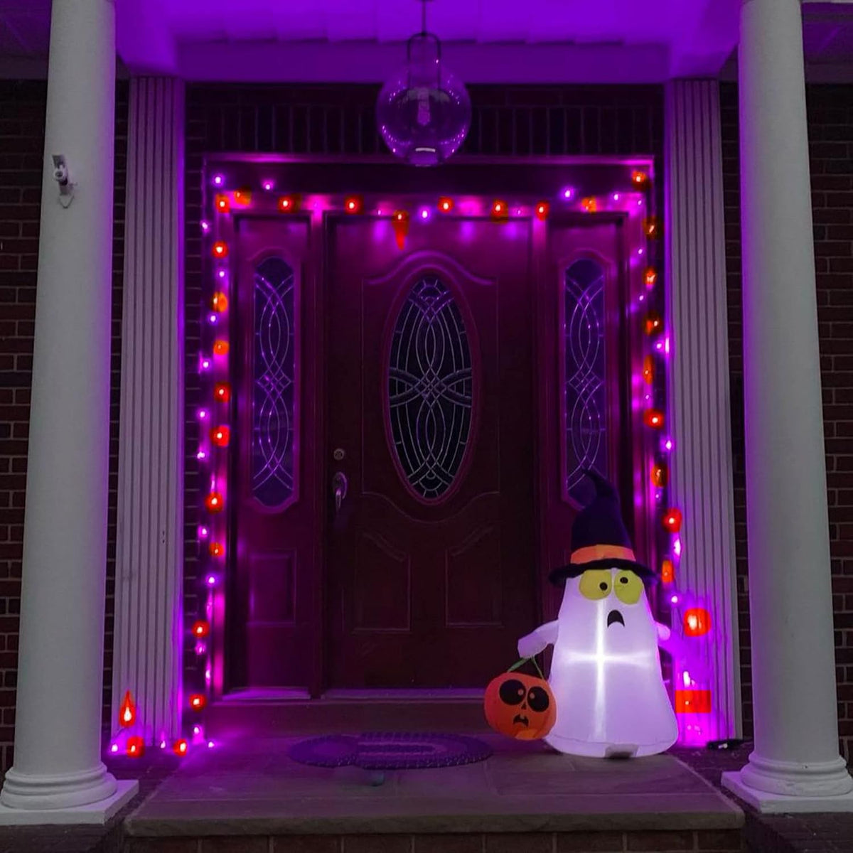 TW SHINE Luces de Halloween, 400 LED de 132 pies de luces de Hallow...