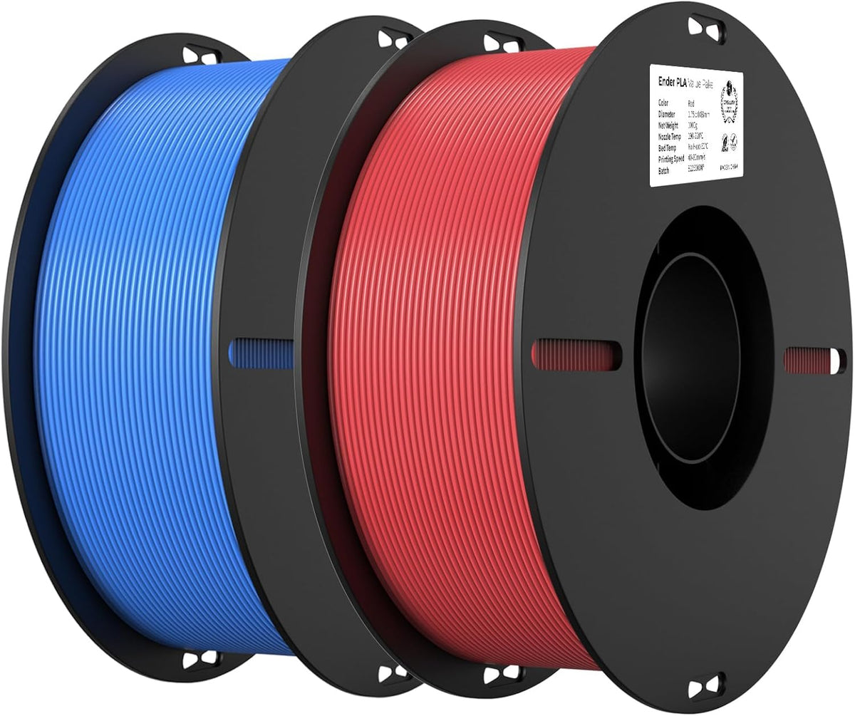 Creality Filamento PLA 1.75 mm para impresora 3D, carrete de cartón...