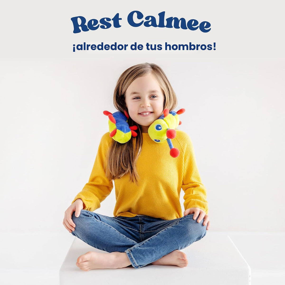 Calmee La Oruga Juguete de Peluche Sensorial con Peso para Niños, E...