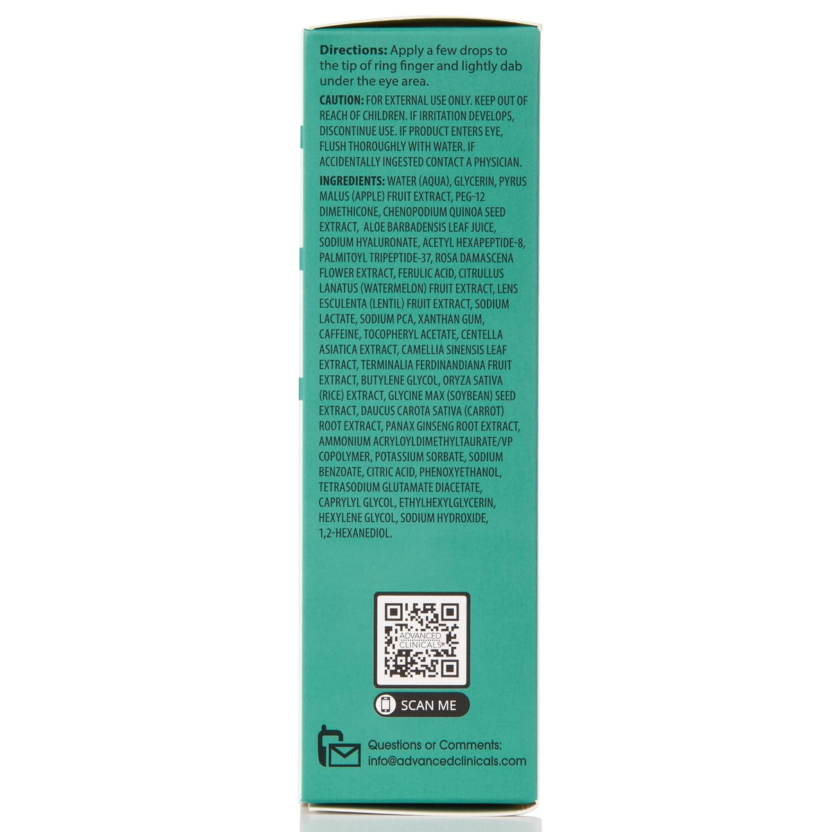 Advanced Clinicals Suero para ojos hinchados debajo de los ojos | S...