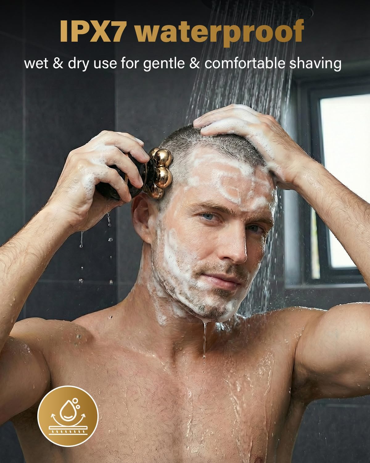 Afeitadoras de cabeza para hombres calvos: maquinilla de afeitar el...