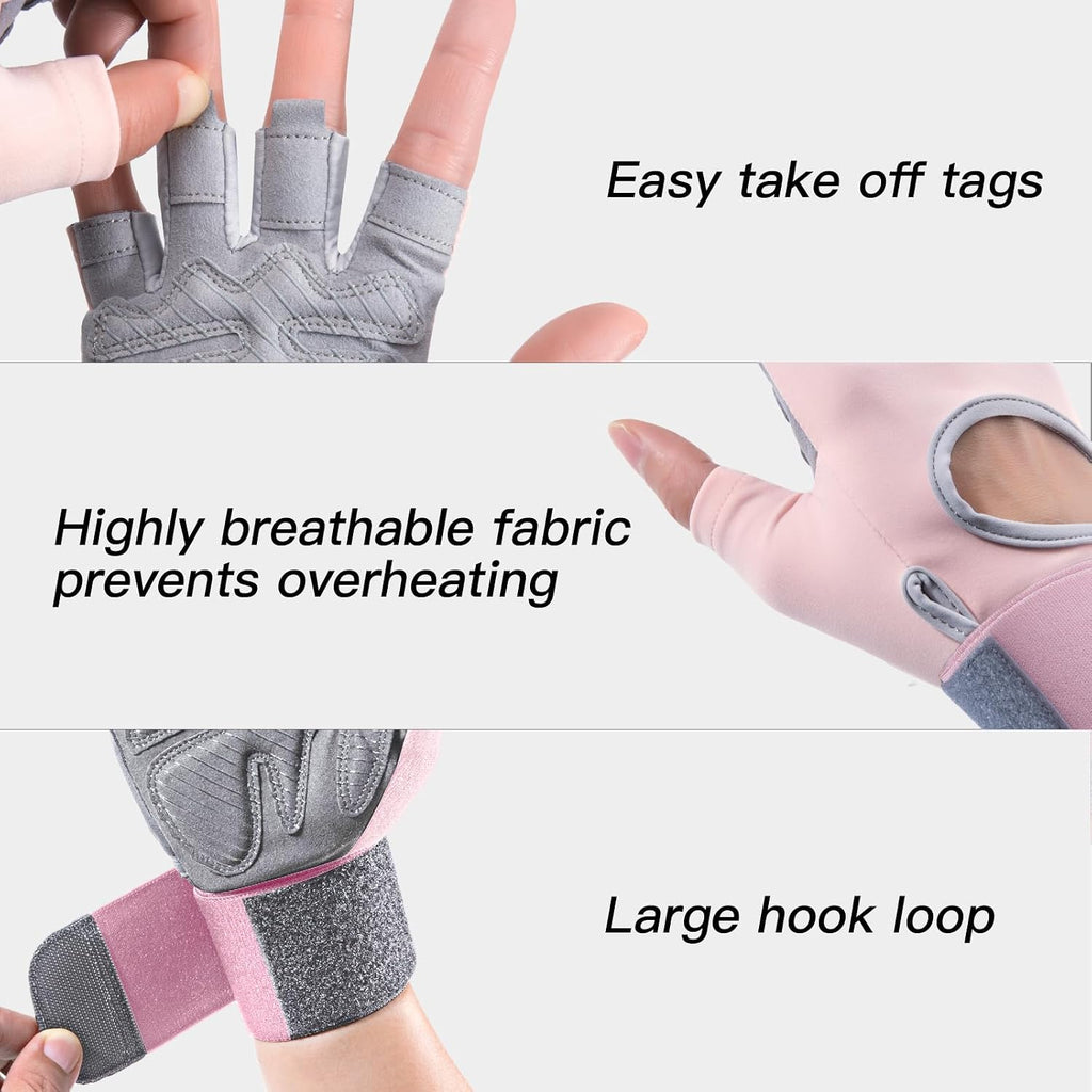 IRONGRIT Guantes de levantamiento de pesas, para hombres y mujeres,...