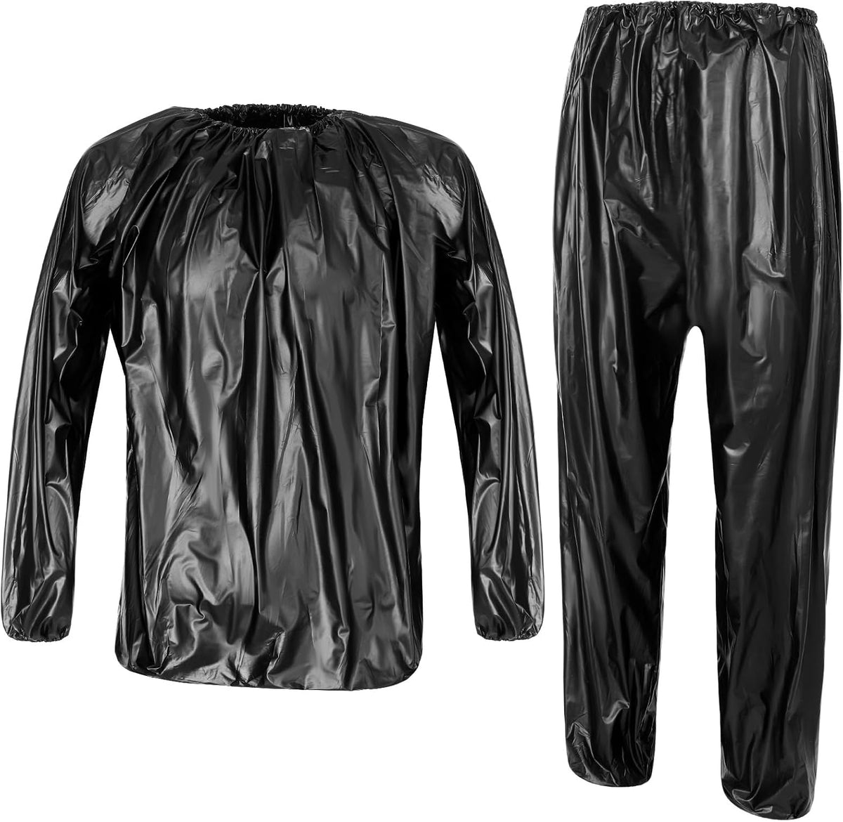 Cozypower Traje de sauna de tamaño con bolsa de almacenamiento con...