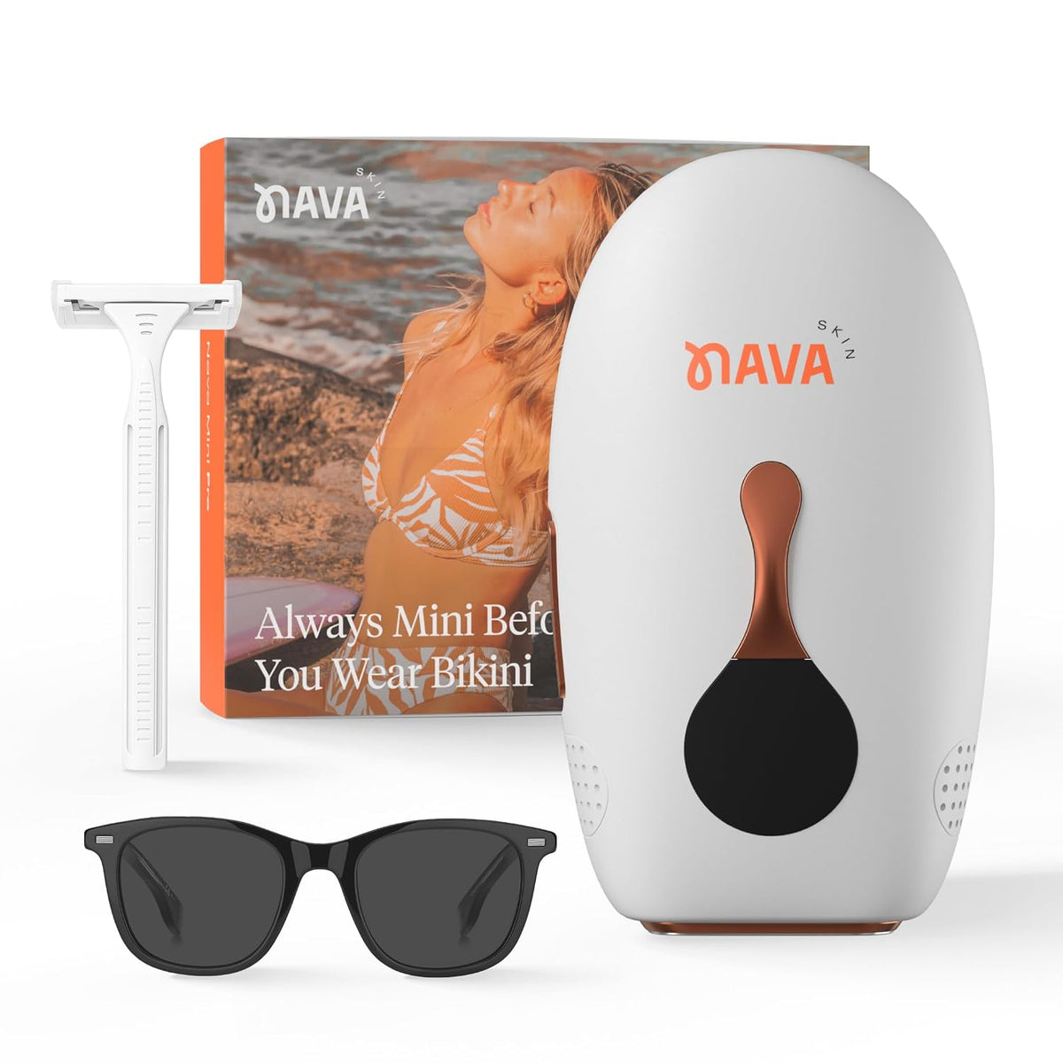Navaskin Mini Pro - Dispositivo de depilación IPL para mujeres y ho...