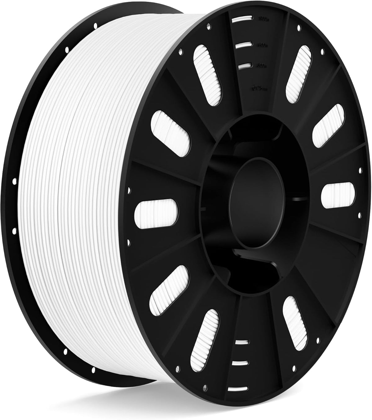 ELEGOO Filamento para impresora 3D PLA+ de 0.07 in, blanco, 6.6 lbs...