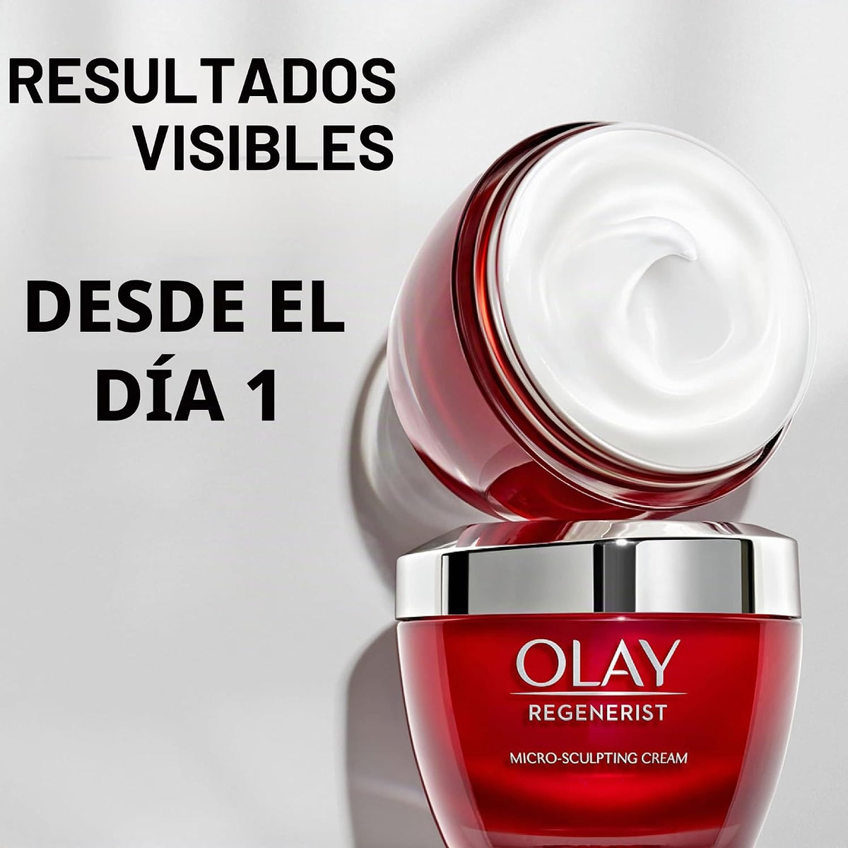 Crema facial hidratante Olay Regenerist Micro-Sculpting, 1,7 onzas