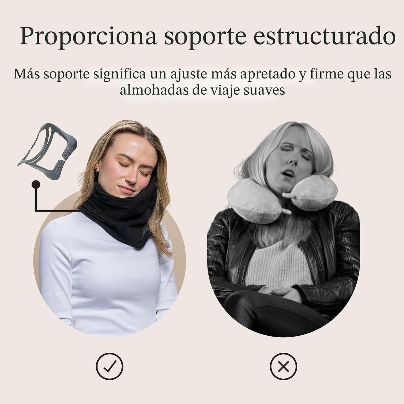 Trtl Almohada científicamente probada, súper suave para el cuello,...