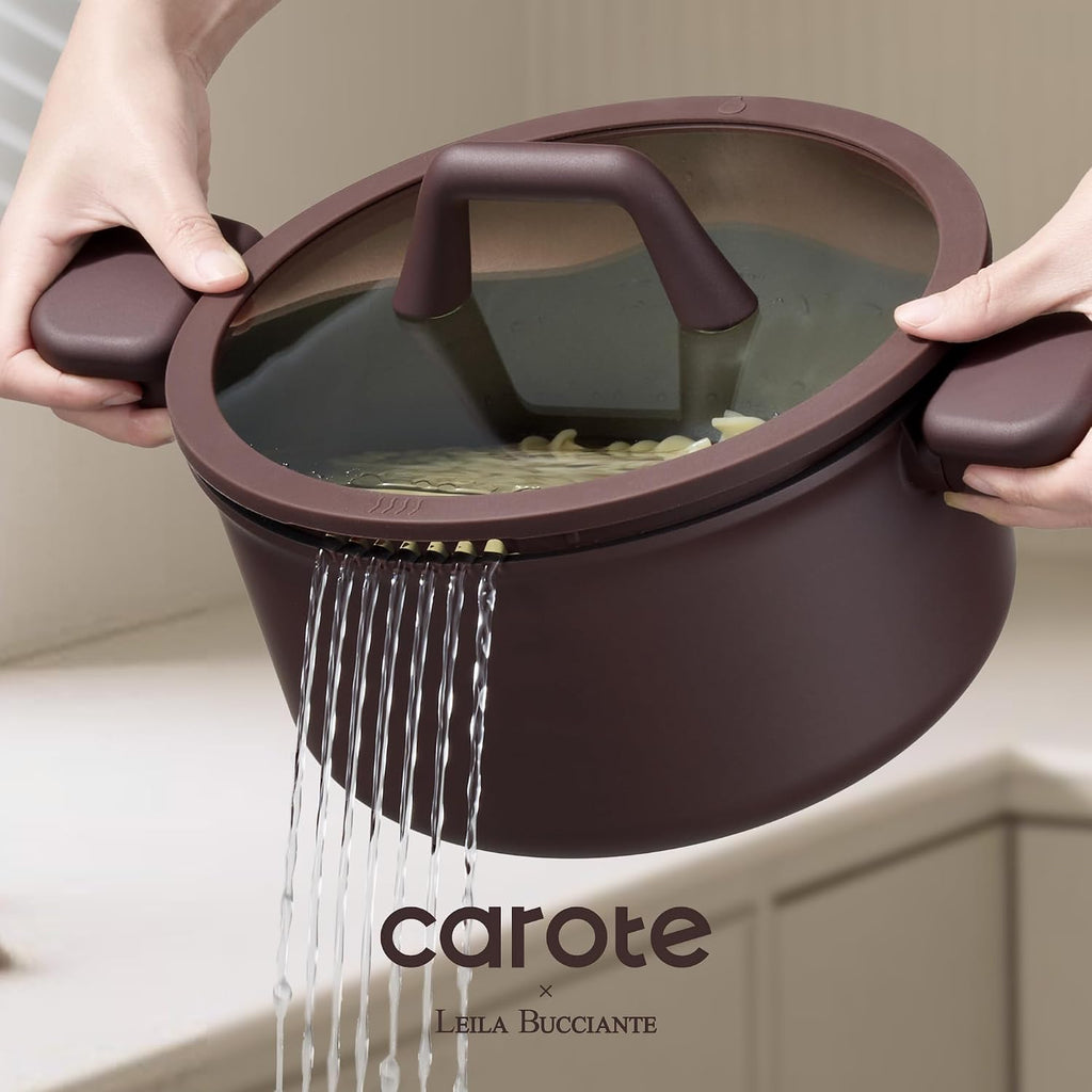 CAROTE Juego de 31 ollas y sartenes, juego de utensilios de cocina...