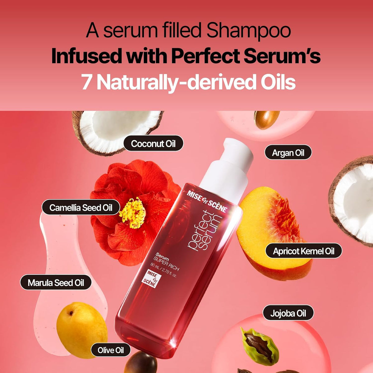 Mise En Scene Perfect Serum Champú súper rico | Champú coreano para...