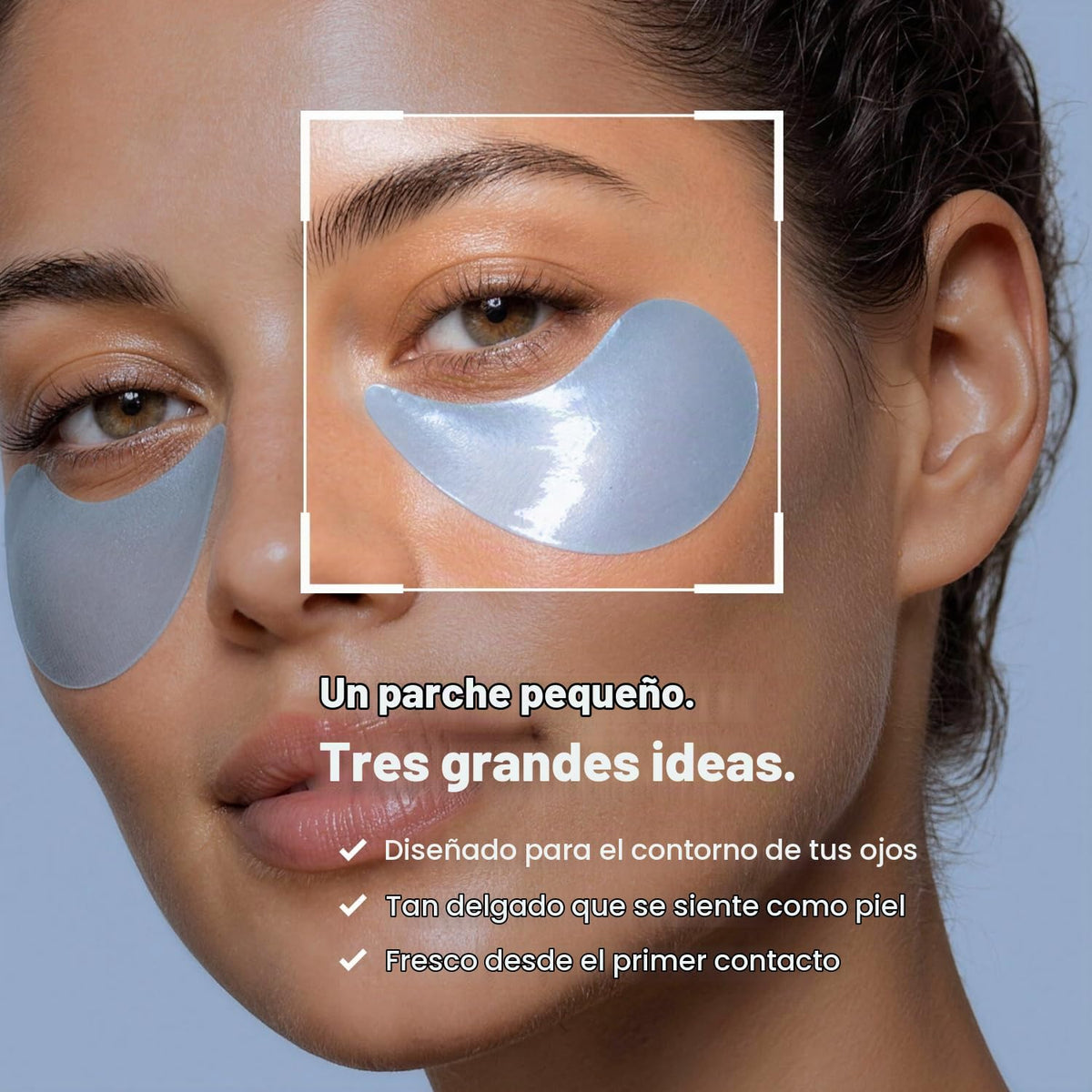 Enaskin Naturals Parches debajo de los ojos para ojos: 30 pares de...