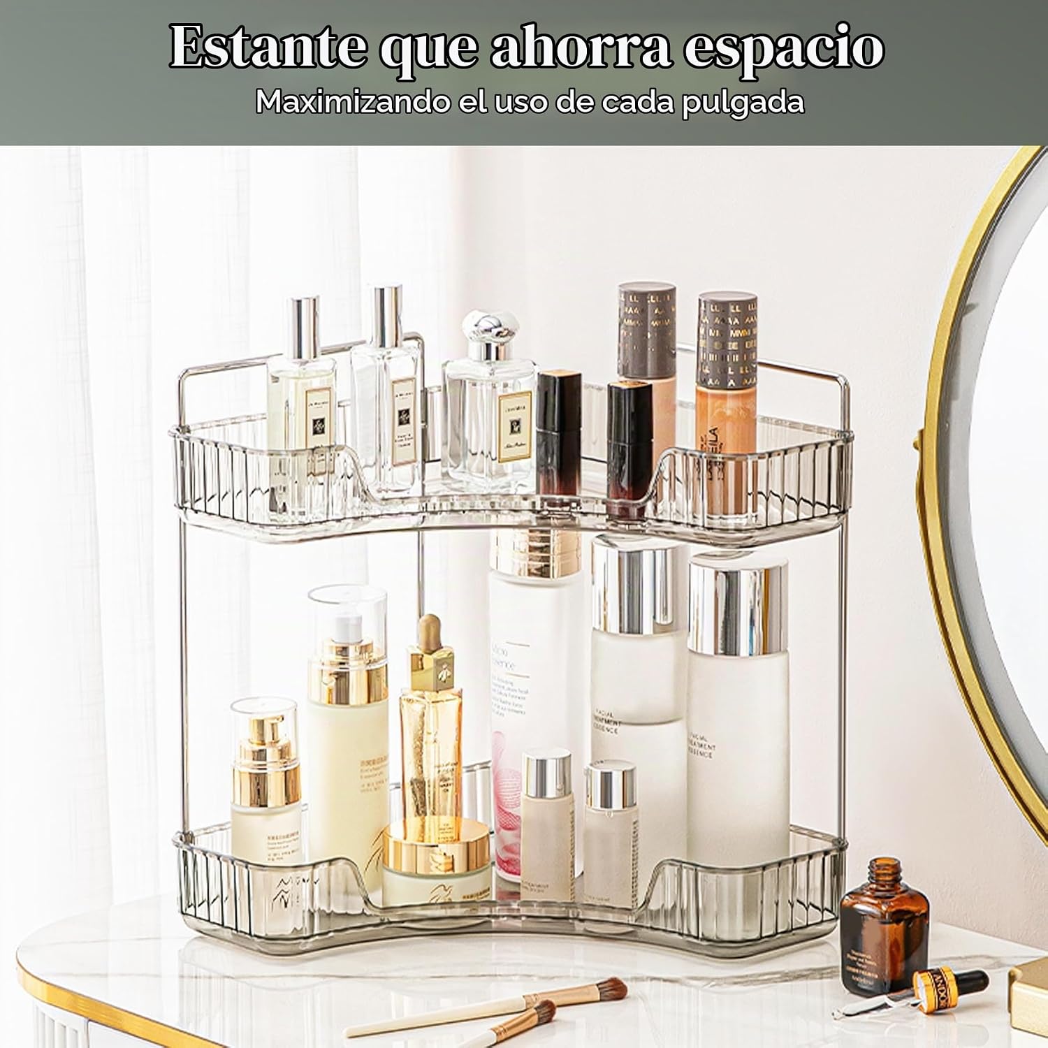 Aveniee Organizador de Esquina para Encimera de Baño, Estante de En...