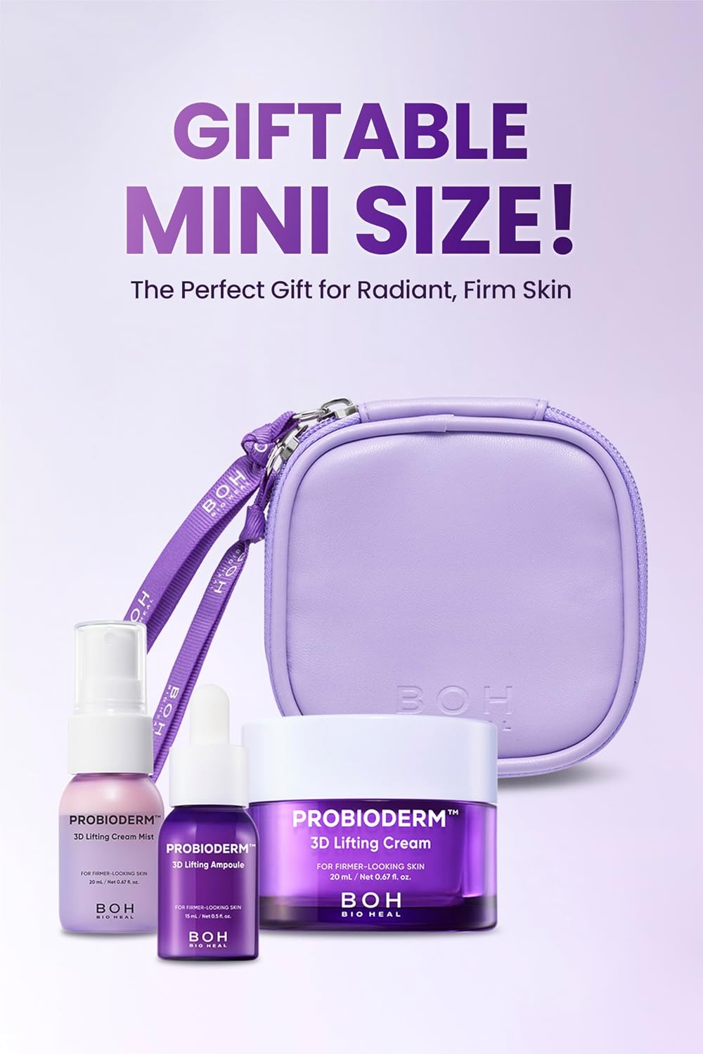 BIOHEAL BOH Probioderm 3D Lifting - Kit de cuidado de la piel de ta...