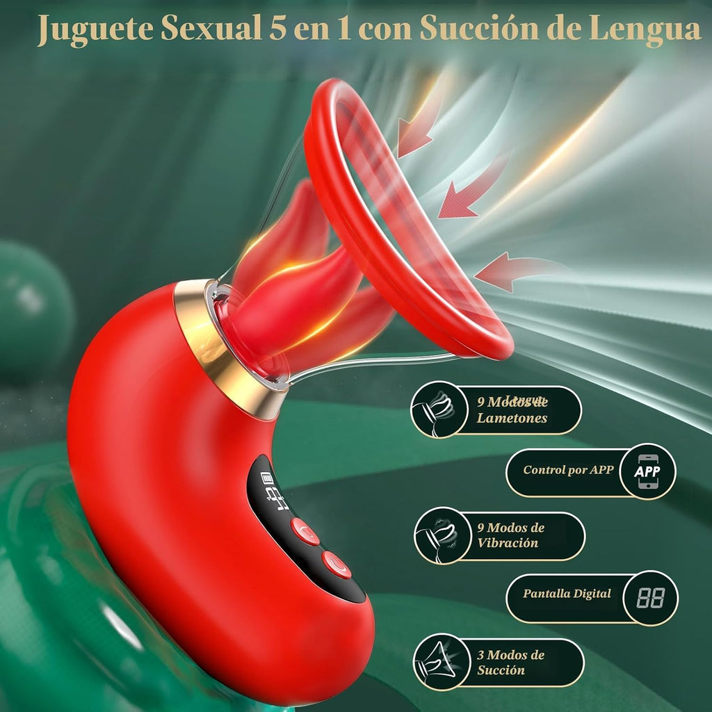 Gasevimo Juguetes sexuales vibradores para mujeres \u2013 5 en 1 AI...