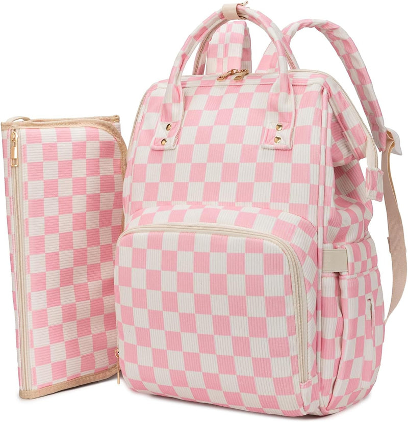 Mochila para pañales para mamá, bolsa de viaje de gran capacidad, b...
