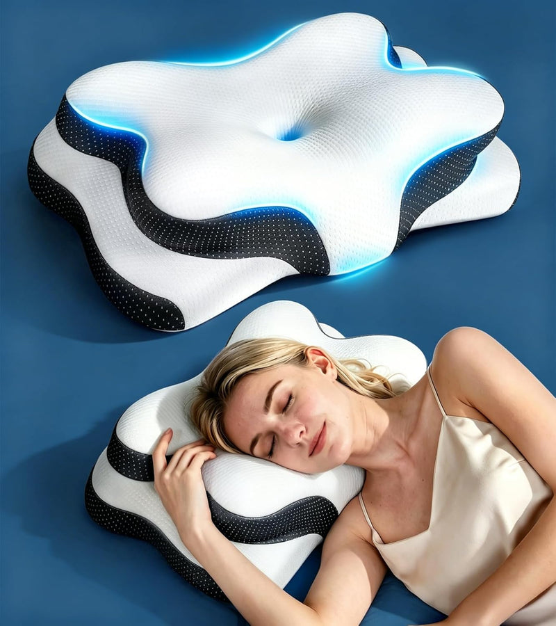 Osteo Zoned Contour - Almohada cervical para el cuello cervical par...