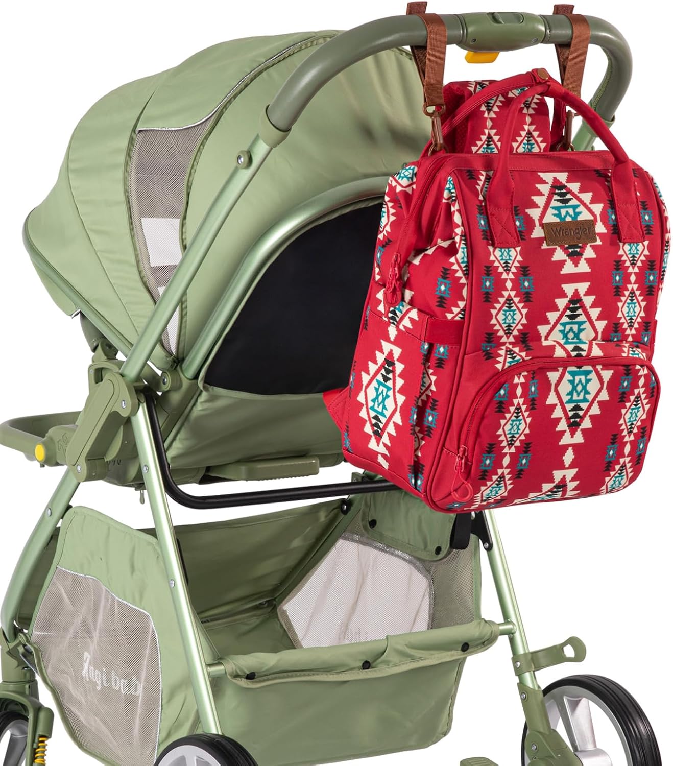 Montana West Wrangler Callie - Mochila para pañales con correas par...